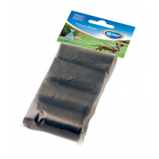 Vrecká DUVO+ na zber psích výkalov čierne 4 x 20 ks Vrecká DUVO+ na zber psích výkalov čierne 4 x 20 ks