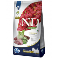 Farmina N&D dog QUINOA (GF) adult mini, digestion, jahňacie & fenikel 7 kg Farmina N&D dog QUINOA (GF) adult mini, digestion, jahňacie & fenikel 7 kg