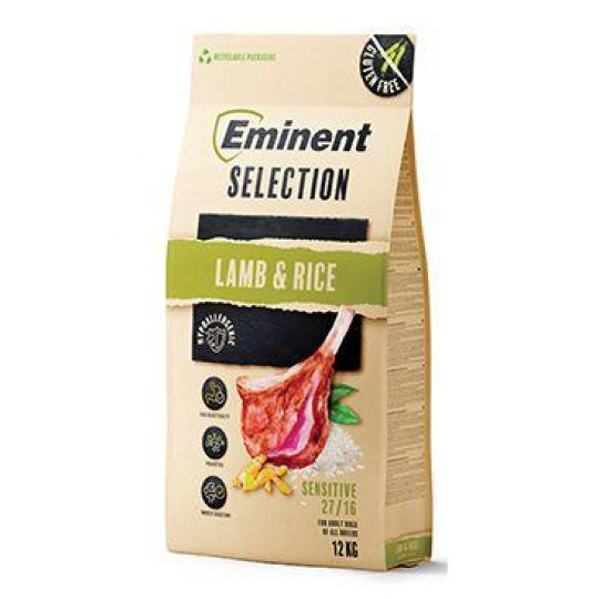 Eminent Selection Dog Sensitive Lamb&Rice 12kg Eminent Selection Dog Sensitive Lamb&Rice 12kg