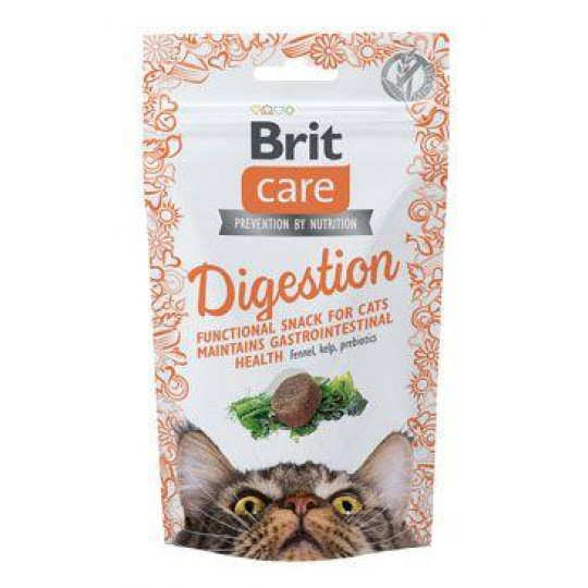 Brit Care Cat Snack Digestion 50g Brit Care Cat Snack Digestion 50g