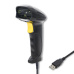 Qoltec 50876 Laserový skener 1D | USB | Černá