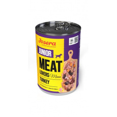 Josera konzerva Dog Meat Lovers Menu Turkey 400 g