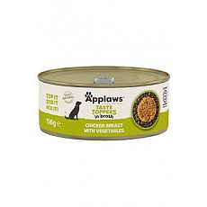 Applaws Dog konz. Toppers Broth kura so zeleninou 156g Applaws Dog konz. Toppers Broth kura so zeleninou 156g
