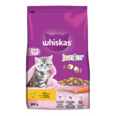 Whiskas Dry Junior s kuracím mäsom 300g Whiskas Dry Junior s kuracím mäsom 300g