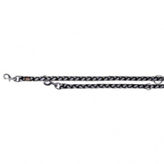 Vodítko CAVO okrúhle reflexné prepínacie, čierna Vodítko CAVO okrúhle reflexné prepínacie, čierna