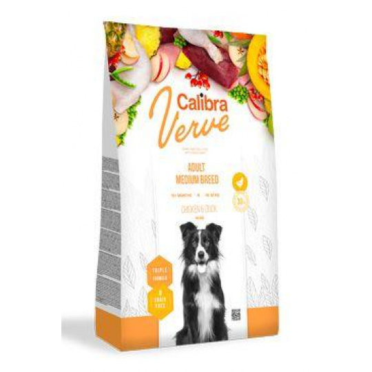 Calibra Dog Verve GF Adult Medium Chicken&Duck 2kg Calibra Dog Verve GF Adult Medium Chicken&Duck 2kg