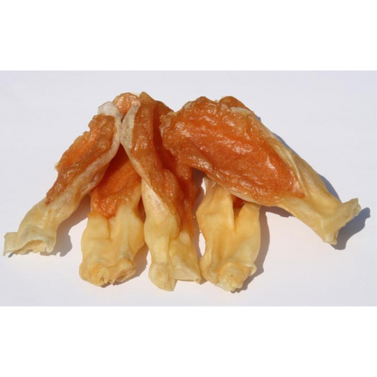 Pamlsok Salač Uši králičie plnené kuracím 100 g Pamlsok Salač Uši králičie plnené kuracím 100 g