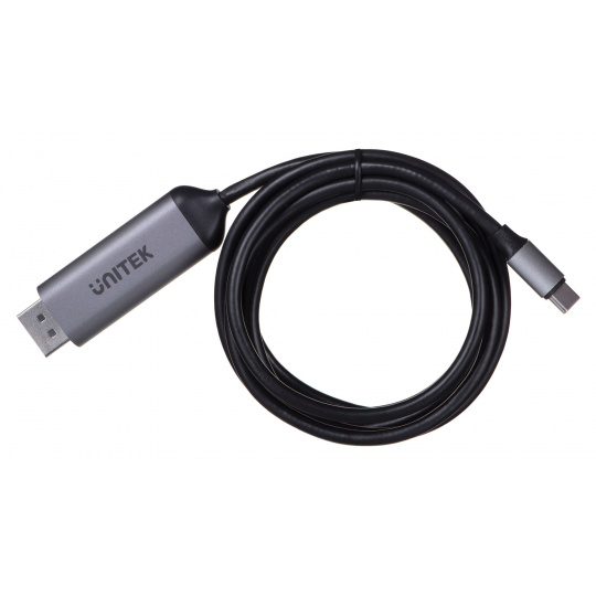 UNITEK ADAPTÉR USB-C, DISPLAYPORT 1.4, 8K@60HZ, 1,8M, V1423C