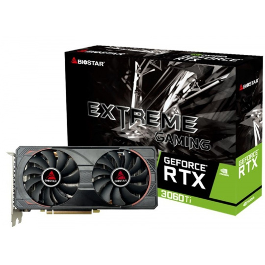 Grafická karta BIOSTAR GeForce RTX 3060 Ti 8GB (N3606TM82)