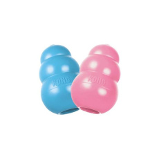 Hračka Kong Dog Puppy Granát modrý/ružový, guma prírodná, M 7-16 kg