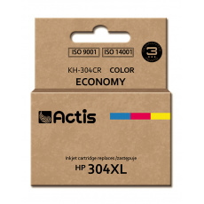 Actis KH-304CR Inkoust (náhrada za HP 304XL N9K07AE; prémiový; 18 ml; barevný)