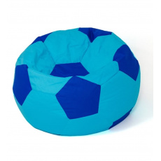 Sako taška pouffe ball blue- cornflower XXL 140 cm