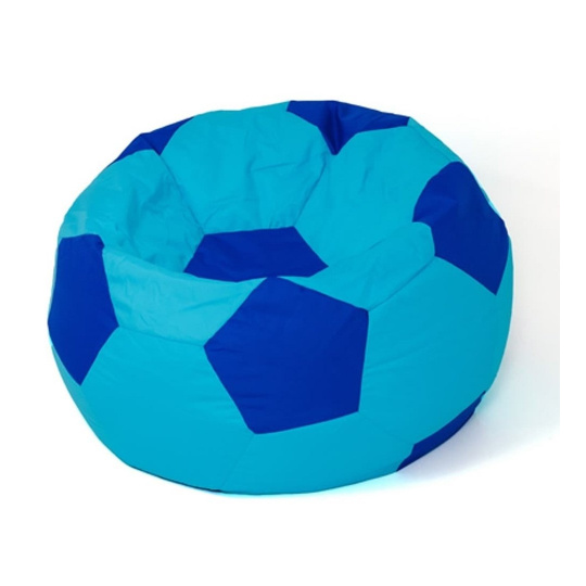 Sako taška pouffe ball blue- cornflower XXL 140 cm