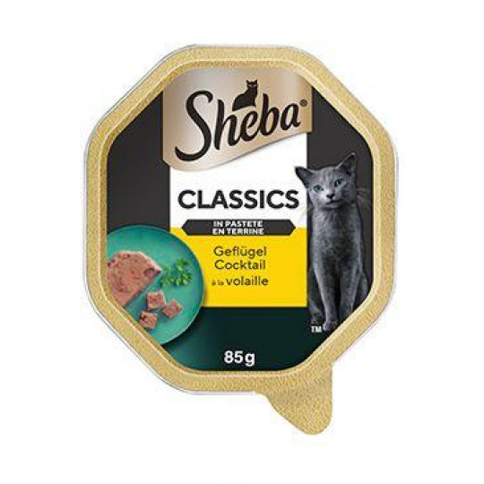 Sheba vanička Classics hydinová zmes 85g Sheba vanička Classics hydinová zmes 85g
