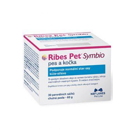Ribes Pet Symbio pre psy a mačky 30 vrecúšok/60g
