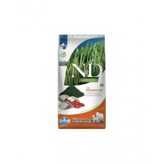 Farmina N&D dog SPIRULINA (GF) adult medium & maxi sleď 7 kg