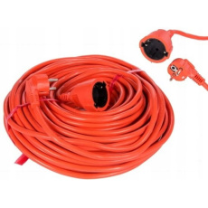 VERTEX PZO20M Zatahovací prodlužovací kabel 20 m 3x2,5 mm Oranžová