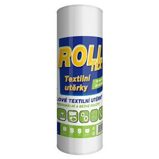 Utierky viacúčelové textilné Balsoft Rolltex rolka 15m Utierky viacúčelové textilné Balsoft Rolltex rolka 15m