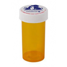 Lékovka šroubovací, plastová, žlutá 50ml 10ks CVET