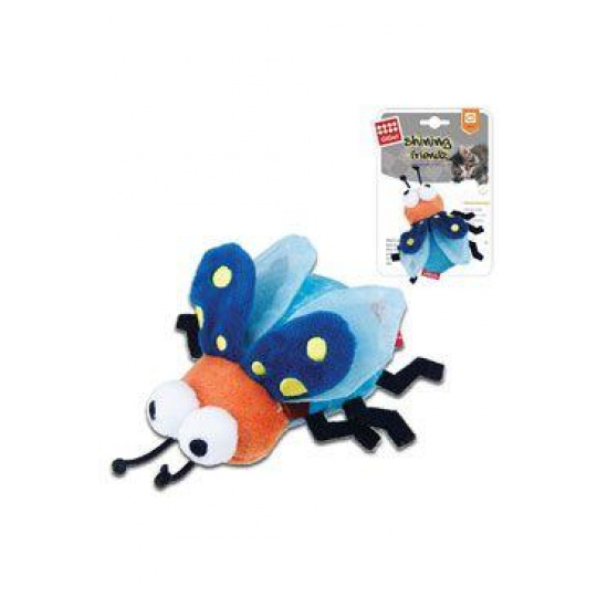 Hračka mačka GiGwi Shining Friends Svätojánska muška LED+catni Hračka mačka GiGwi Shining Friends Svätojánska muška LED+catni