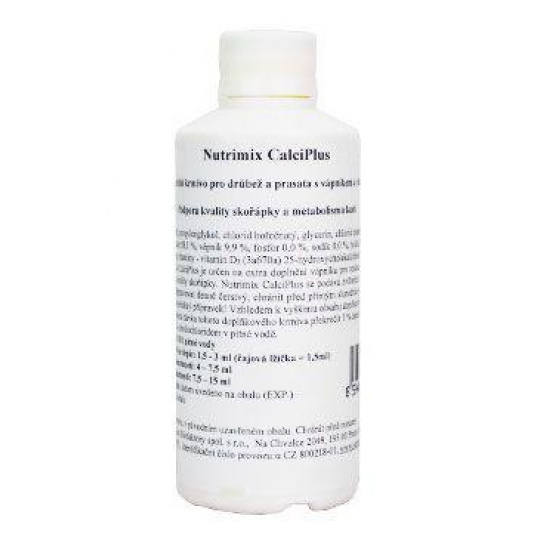 NutriMix pre ošípané a hydinu CalciPlus 250ml