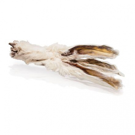 Králičie ucho s kožušinou