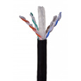 Alantec KIU6OUTZ305 síťový kabel 305 m Cat6 U/UTP (UTP) Černá