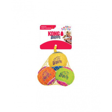 Hračka Kong Dog SqueakAir Narodeninová loptička s pískatkom, vulkanizovaná guma M Hračka Kong Dog SqueakAir Narodeninová loptička s pískatkom, vulkanizovaná guma M