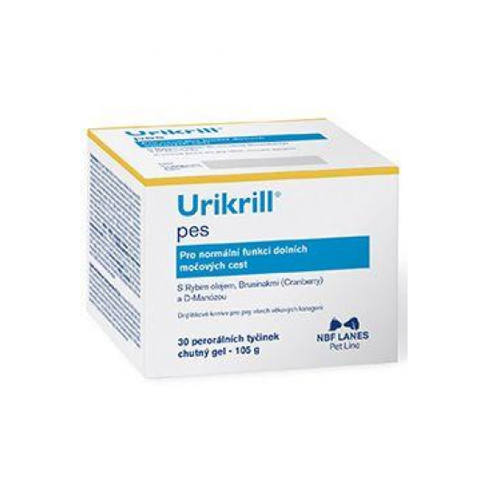Urikrill pre psy gél 30 vrecúšok/105g Urikrill pre psy gél 30 vrecúšok/105g