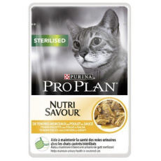 PURINA Pro Plan Cat Sterilised Kuře - mokré krmivo pro kočky - 85g