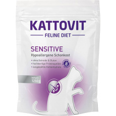 Kattovit Sensitive 1.25kg suché krmivo pro kočky 1,25 kg Adult Drůbež, Losos