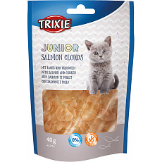 Junior Salmon Clouds - lososové kúsky pre mačiatka 40 g