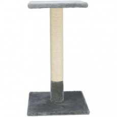 Škrabací stĺpik BEANA s odpočívadlom, 9 cm / 69 cm, sisal/plyš, sivá Škrabací stĺpik BEANA s odpočívadlom, 9 cm / 69 cm, sisal/plyš, sivá
