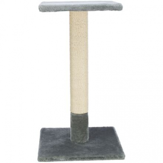 Škrabací stĺpik BEANA s odpočívadlom, 9 cm / 69 cm, sisal/plyš, sivá Škrabací stĺpik BEANA s odpočívadlom, 9 cm / 69 cm, sisal/plyš, sivá