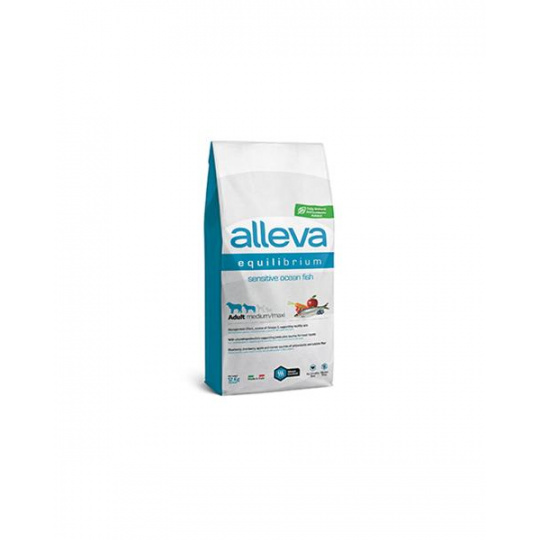 Alleva SP EQUILIBRIUM dog adult sensitive medium & maxi ocean fish 12 kg Alleva SP EQUILIBRIUM dog adult sensitive medium & maxi ocean fish 12 kg