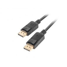 Lanberg CA-DPDP-10CC-0050-BK DisplayPort kabel 19 PIN V1.2 5M 4K Černá