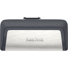 Sandisk Ultra Dual Drive USB Type-C USB paměť 32 GB USB Type-A / USB Type-C 3.2 Gen 1 (3.1 Gen 1) Černá, Stříbrná