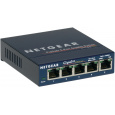 NETGEAR GS105 Nespravované Gigabit Ethernet (10/100/1000) Modrá