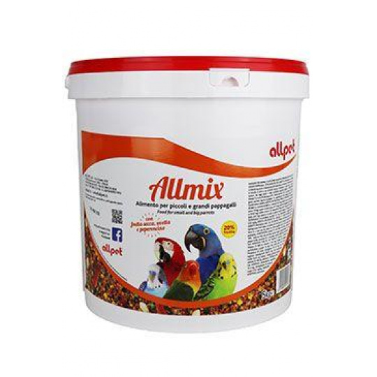 Krmivo pre Vtáky ALL MIX vaječná zmes s orechmi 5kg Krmivo pre Vtáky ALL MIX vaječná zmes s orechmi 5kg