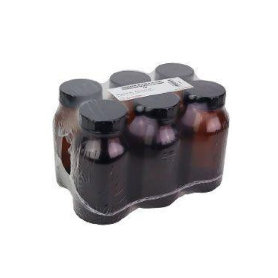 Liekovka 300ml hnedá skrutkovací uzáver 50mm 6ks Liekovka 300ml hnedá skrutkovací uzáver 50mm 6ks