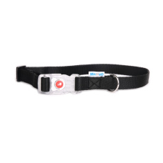 MATTEO Collar Buckle LED Black 38-65 cm - obojek pro psy