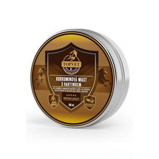 Kurkuminová masť s rakytníkom pre kone TOPVET 100ml Kurkuminová masť s rakytníkom pre kone TOPVET 100ml