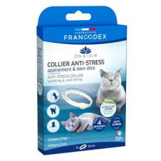 Francodex Obojek Anti-stress kočka, kotě 35cm