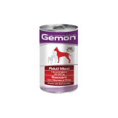 GEMON konzerva adult maxi pre psy hovädzie a ryža 1250 g