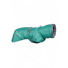 Obleček Hurtta Monsoon coat II pávia zeleň 45XS