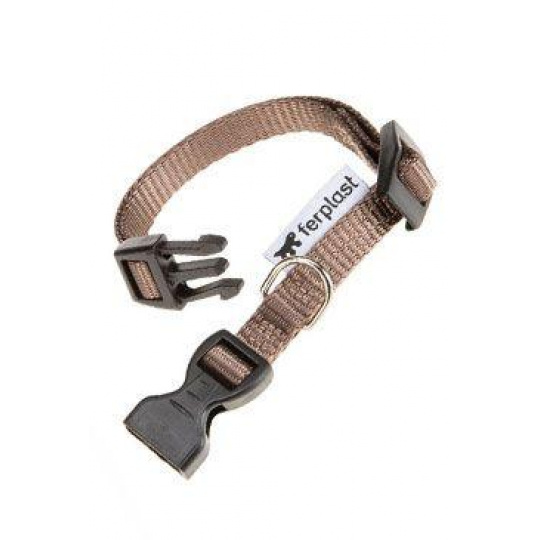 Obojok nylon CLUB C 56cmx20mm hnedý FP 1ks Obojok nylon CLUB C 56cmx20mm hnedý FP 1ks