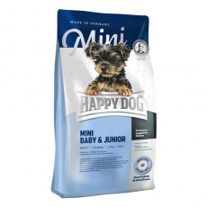 Happy Dog Supreme  Mini Baby & Junior Losos 29/16  8 kg + DOPRAVA ZADARMO