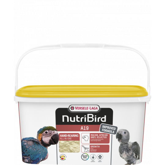 VL Nutribird A19 pro papoušky 3kg NEW