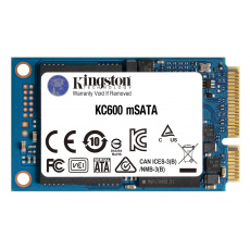 Kingston Technology KC600 mSATA 256 GB Serial ATA III 3D TLC