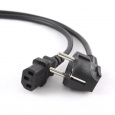 Gembird PC-186-VDE-3M power cord with VDE approval 3 meter Černá